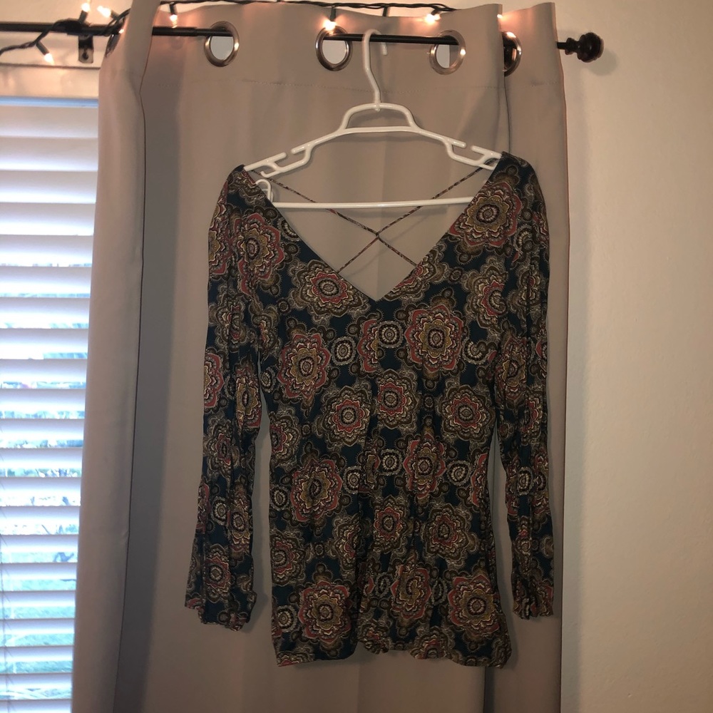 Printed romper